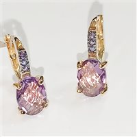 Orecchini Vidali Gioielli Donna in Oro rosa Topazio OROR-1-34 - OROR-1-34